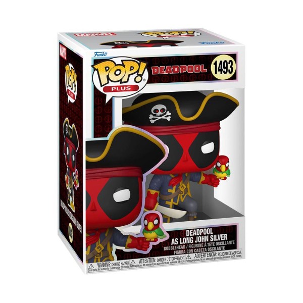 Marvel - Deadpool - Deadpool as Long John Silver Pop! Plus Vinyl Figure - Packshot 2