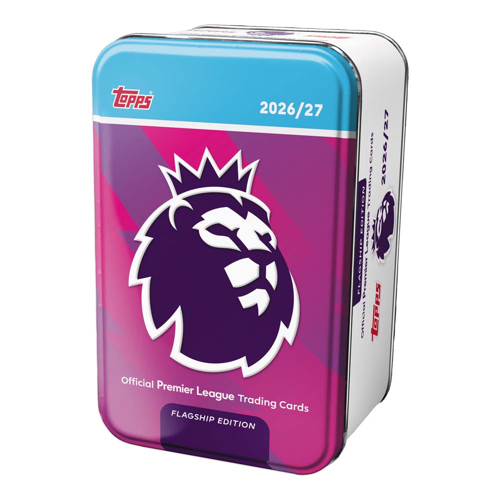 EPL - TC - Topps 2027 Flagship Premier League Super Tin (Assorted) - Packshot 3