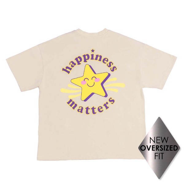 Starlight - Happiness Matters Oversized T-Shirt - Packshot 1