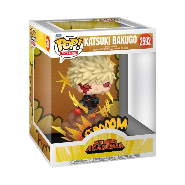 My Hero Academia - Katsuki Bakugo Deluxe Pop! Vinyl Figure - Packshot 2
