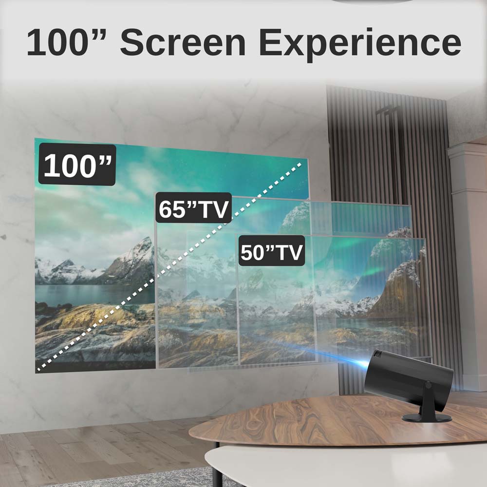 Laser - Multi Angle Smart Android LED Projector - Packshot 3