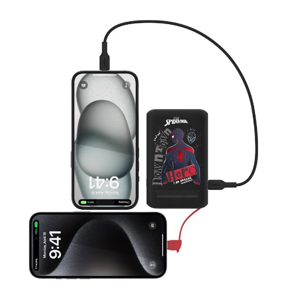 Belkin BoostCharge 10K 20W Power Bank - Spider-Man - Electronics
