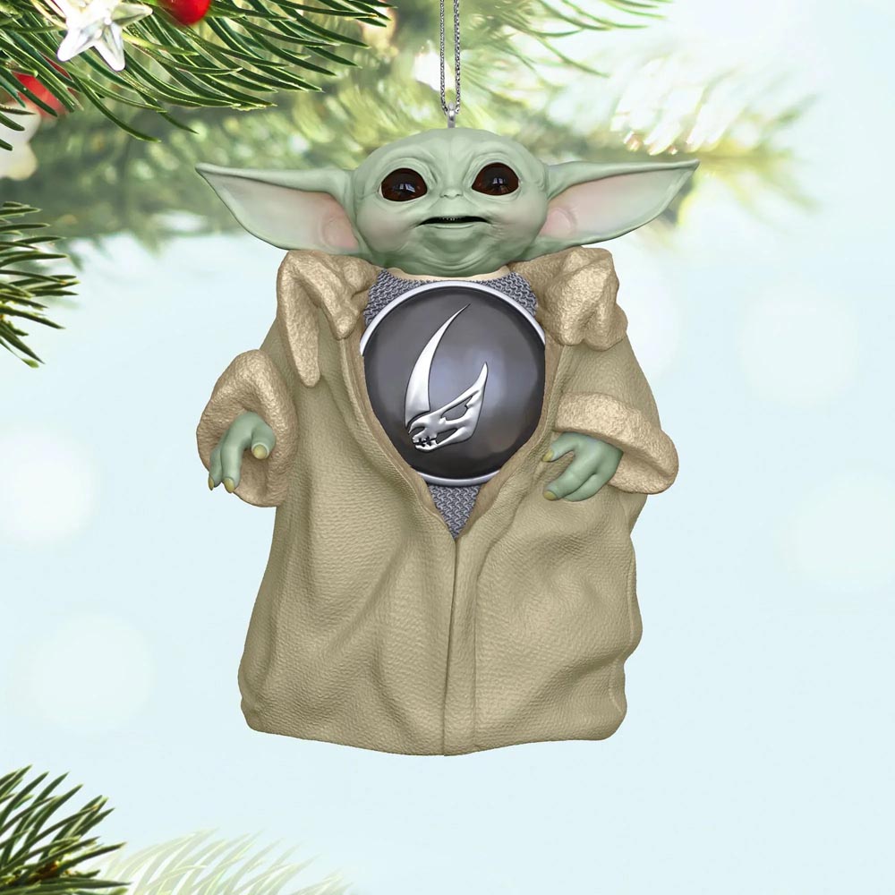 Hallmark Star Wars Geschenktüten-Set (3 Stück) – Mandalorian & Baby Yoda Design