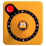 Atari CX40+ Wireless Joystick - Clyde Edition - Orange - Packshot 2