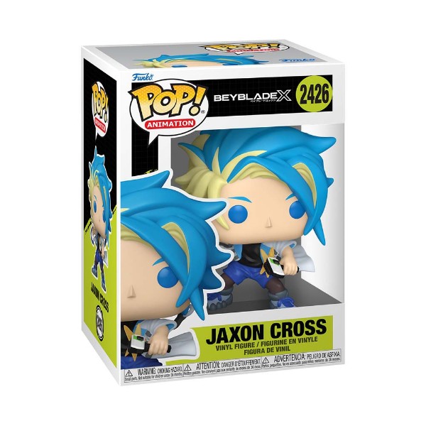 Beyblade X - Jaxon Cross Pop! Vinyl Figure - Packshot 2