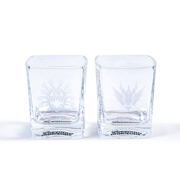 Dungeons & Dragons - Monsters Glass Tumbler 2-Pack - Packshot 2