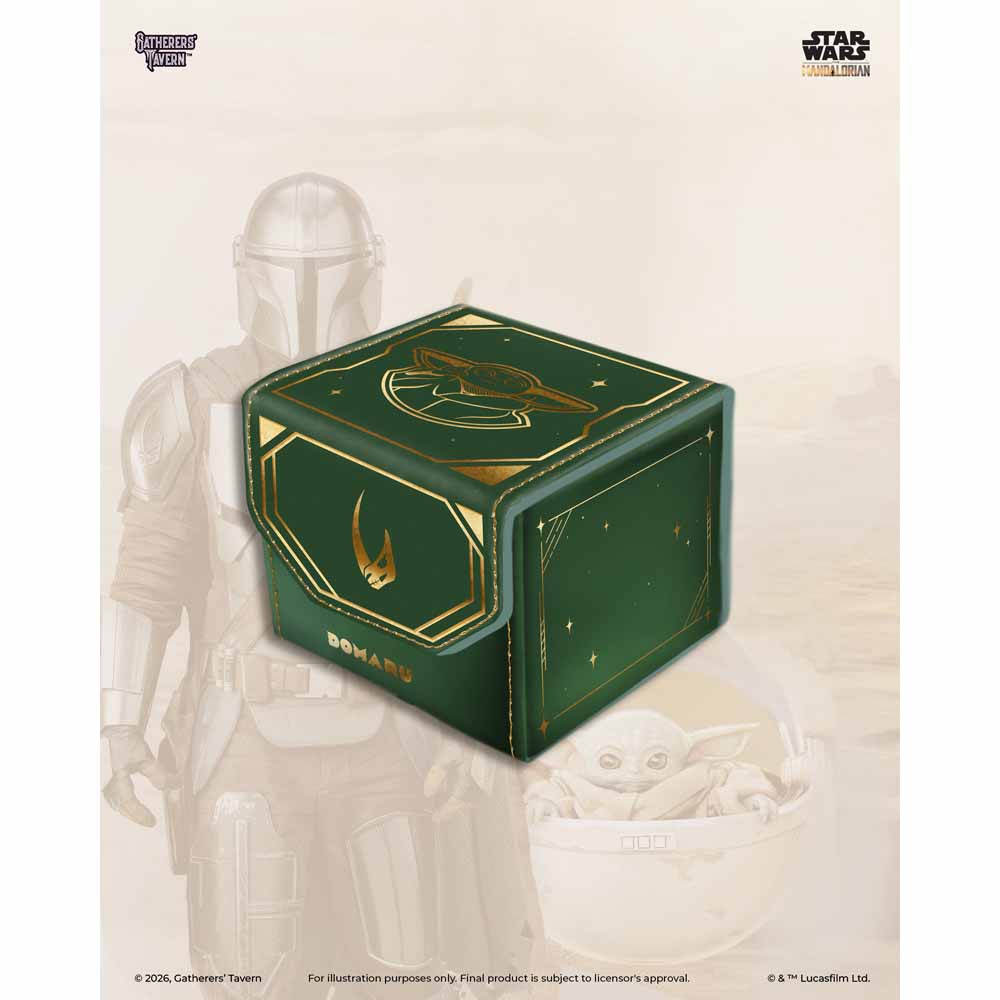 Gatherer’s Tavern – TCG – The Mandalorian Domaru Deck Box – Grogu - Packshot 3