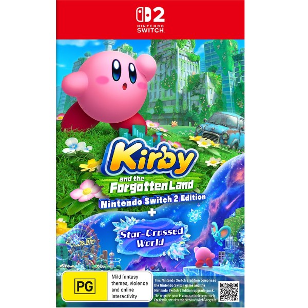 Kirby and the Forgotten Land - Nintendo Switch 2 Edition + Star-Crossed World - Packshot 1