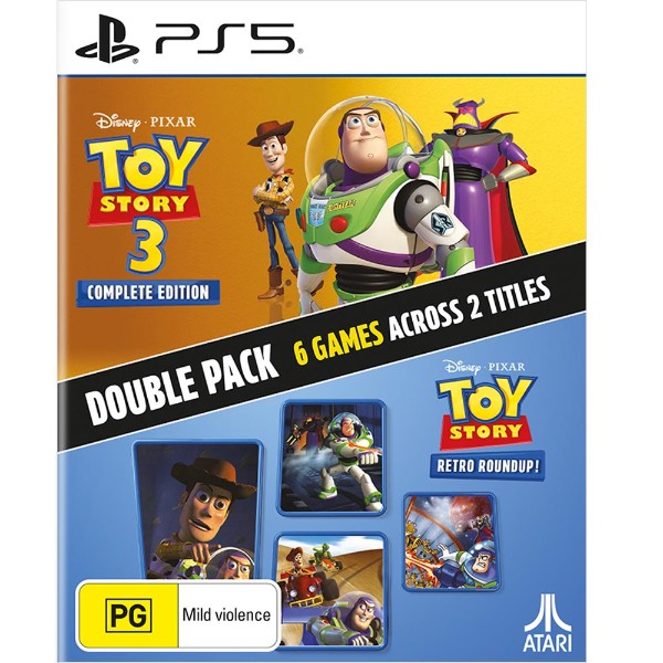 Toy Story: Retro Roundup! + Toy Story 3 Complete Edition Double Pack - Packshot 1