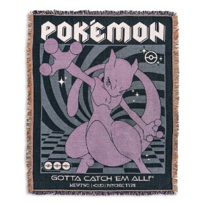 Pokemon - Mewtwo Woven Blanket