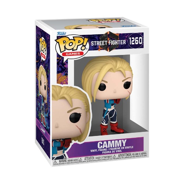 Street Fighter 6 - Cammy Pop! Vinyl Figure - Packshot 2