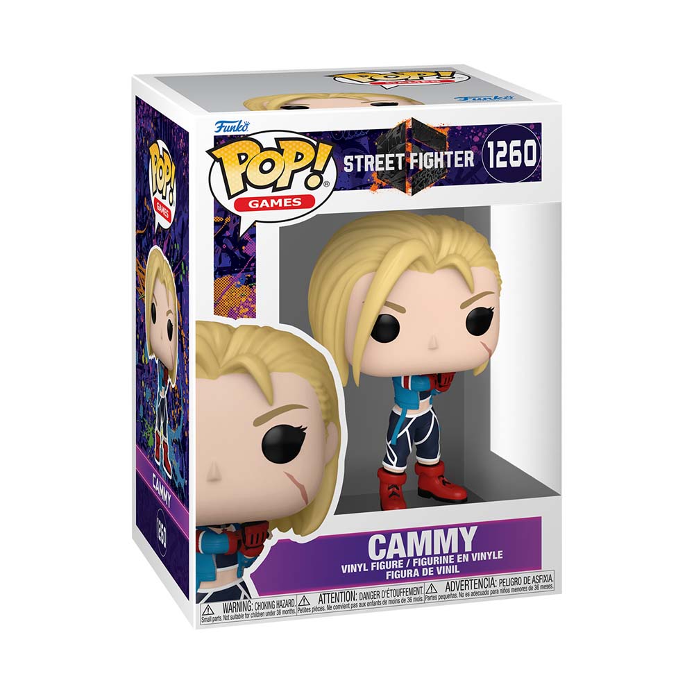 Street Fighter 6 - Cammy Pop! Vinyl Figure - Packshot 2