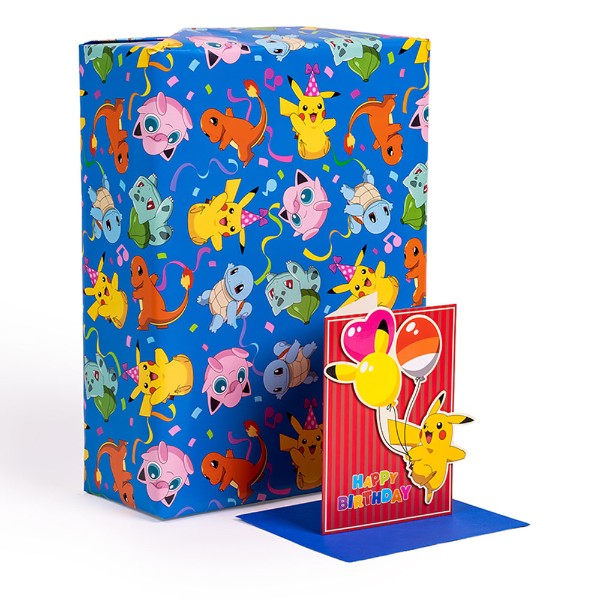 Pokemon - Pokemon All Over Print Wrapping Paper - Packshot 4