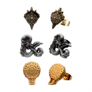 Dungeons & Dragons - Symbols Stud Earrings 3-pack