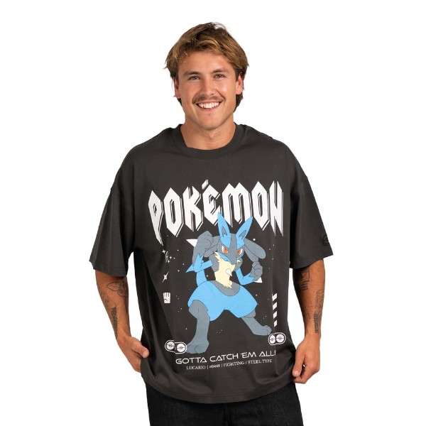 Pokemon - Lucario Oversized T-Shirt - Packshot 3