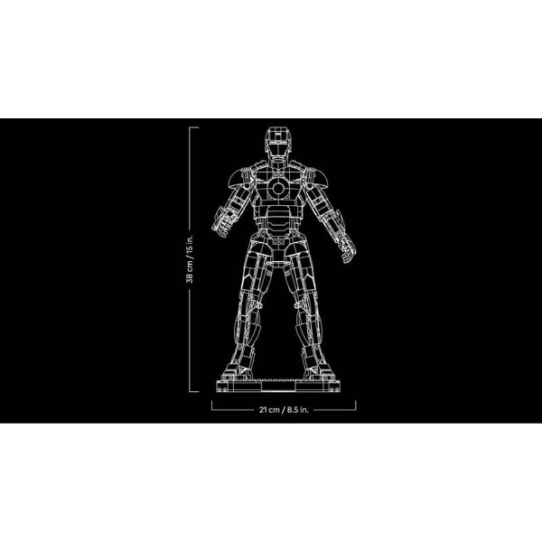 Marvel - Iron Man - LEGO Iron Man Mark 3 Collectors' Edition 76344 - Packshot 6