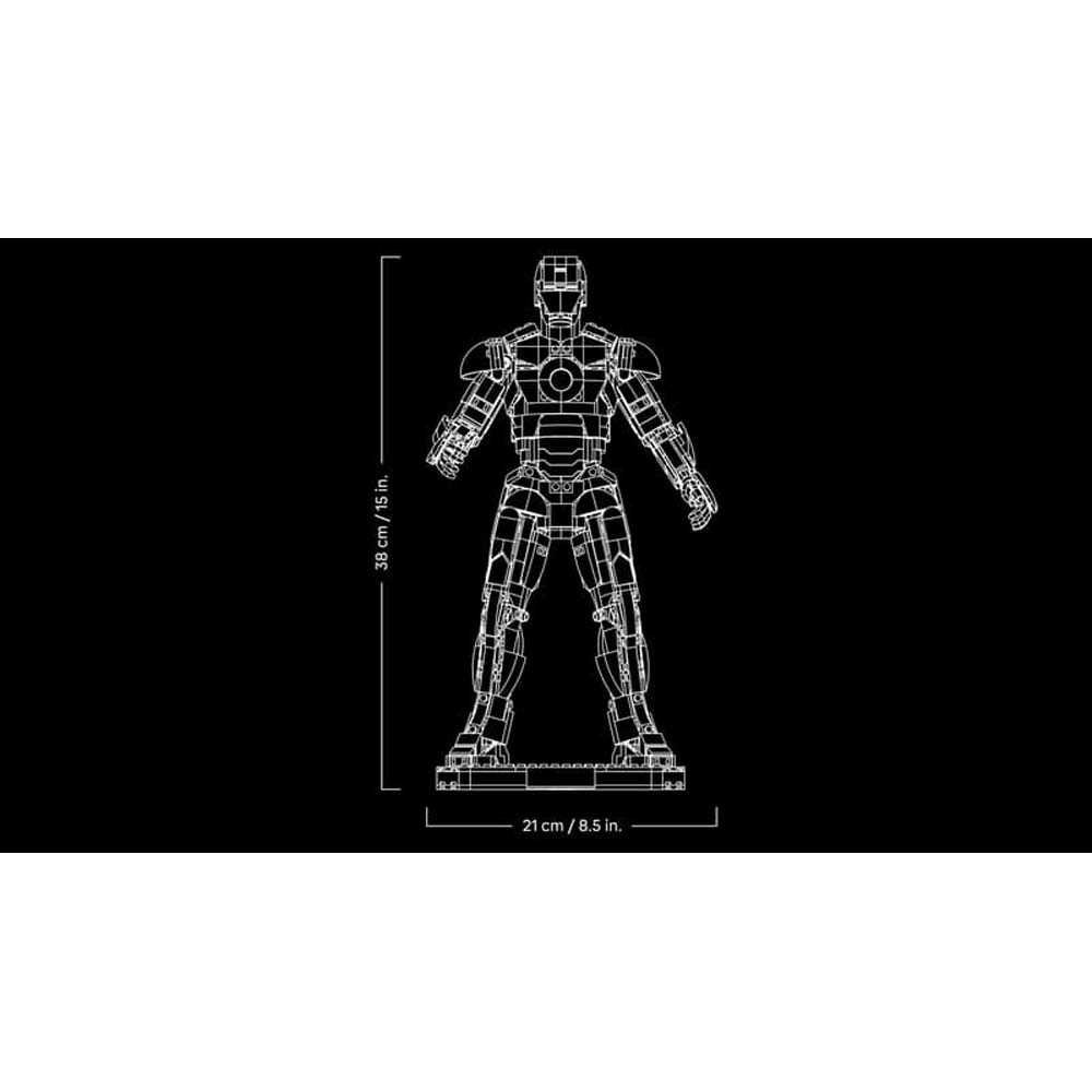 Marvel - Iron Man - LEGO Iron Man Mark 3 Collectors' Edition 76344 - Packshot 6