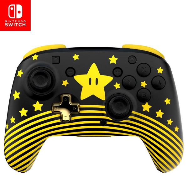 Turtle Beach - Rematch Wireless Controller for Nintendo Switch - Super Mario Star - Packshot 3