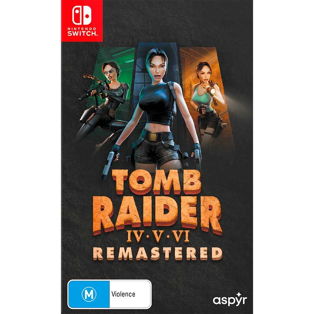 Tomb Raider IV-VI Remaster - Packshot 1