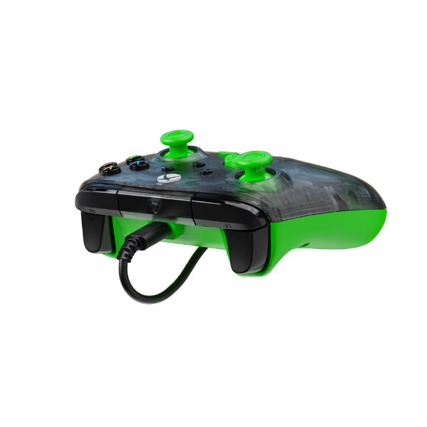 Turtle Beach - Rematch Core Wired Controller for Xbox – Ghost Black Camo/Green - Packshot 5