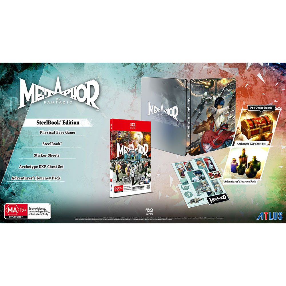 Metaphor: ReFantazio - SteelBook Edition - Packshot 2