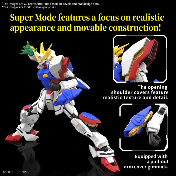 Gundam - Shining Gundam 1/144 Scale Model Kit - Packshot 5