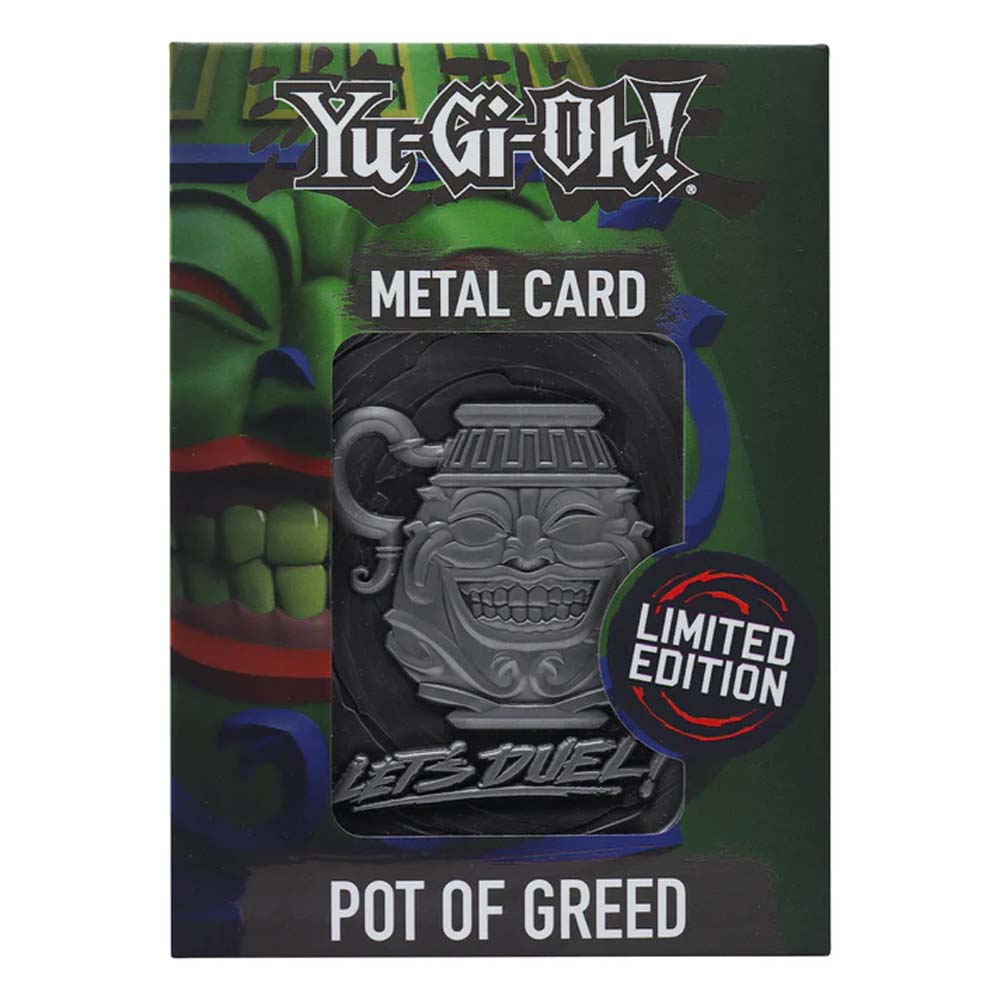 Yu-Gi-Oh! - Pot of Greed Metal Card - Packshot 3