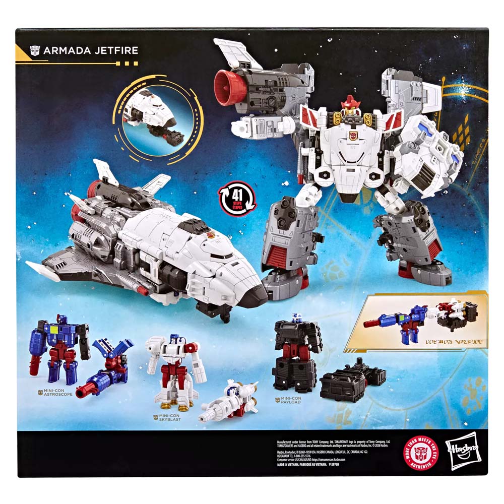 Transformers - Age of the Primes - Armada Jetfire Commander Class Action Figure - Packshot 6