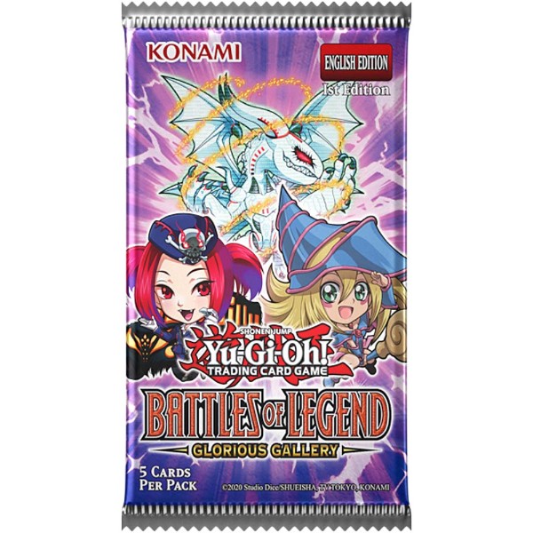 Yu-Gi-Oh! - TCG - Battles of Legend Glorious Gallery Booster - Packshot 1