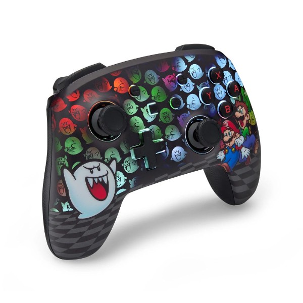 PowerA - Enhanced Wireless Controller for Nintendo Switch with Lumectra - Mario Peek-A-Boo - Packshot 5