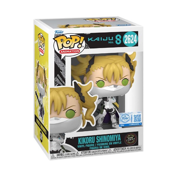 Kaiju No. 8 - Kikoru Shinomiya (Numbers Weapon 4 Suit) Pop! Vinyl Figure - Packshot 5