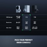 Xbox Series X Console 1TB - Robot White Digital Edition - Packshot 5