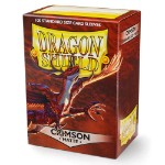 Dragon Shield TCG - 100 Matte Trading Card Sleeves - Crimson
