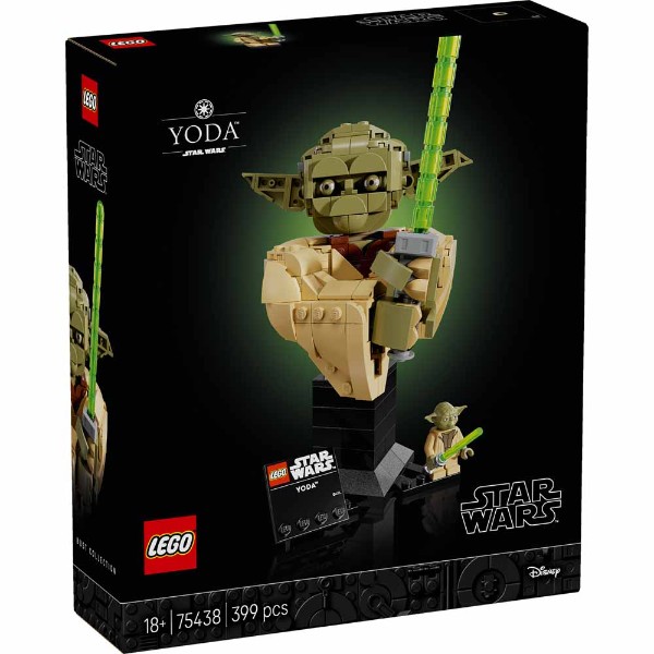 Star Wars – LEGO Yoda™ Bust #75438 - Packshot 2