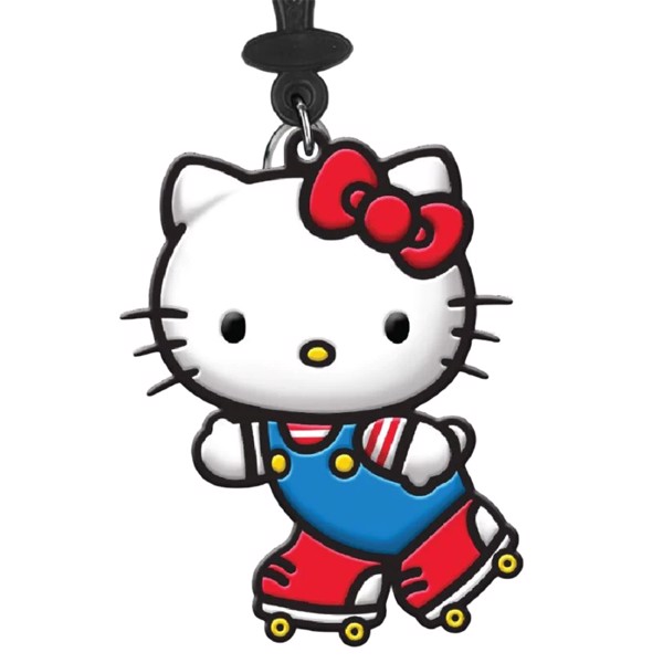 Sanrio Hello Kitty Hello Kitty on Roller Skates Bag Clip Toys and