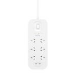 Belkin - Connect 6-Outlet 2 USB Surge Protector - Packshot 4