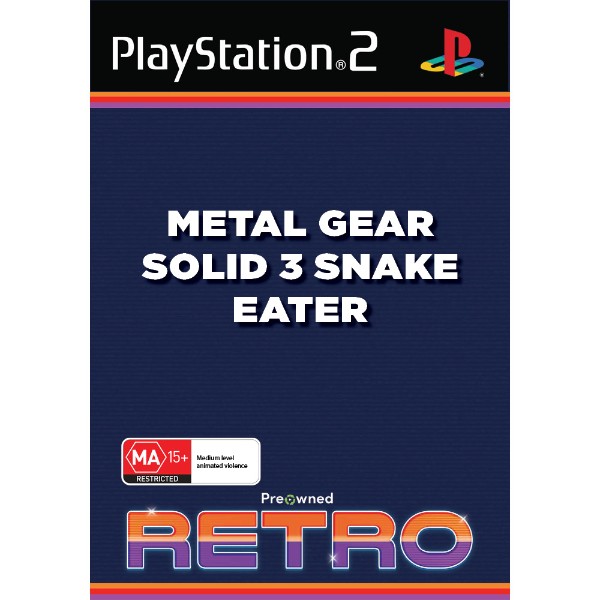 Metal Gear Solid 3 Snake Eater - Packshot 1