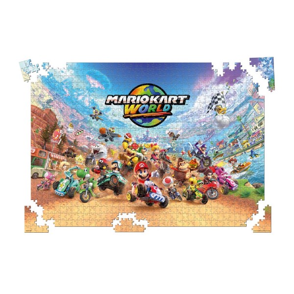 Nintendo - Super Mario - Mario Kart World 1000 Piece Jigsaw Puzzle - Packshot 2