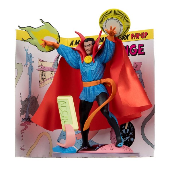 Marvel Doctor Strange 1:10th Scale Collectible with Scene (Strange Tales #128) - Packshot 1