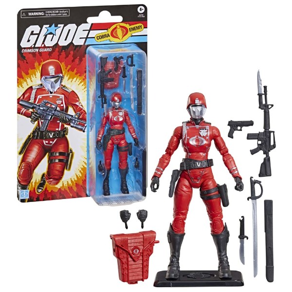 G.I. Joe - Classified Series: Retro Cardback - Crimson Guard Action Figure - Packshot 6