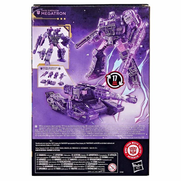 Transformers - Dark Energon Megatron Voyager Class Action Figure - Packshot 4