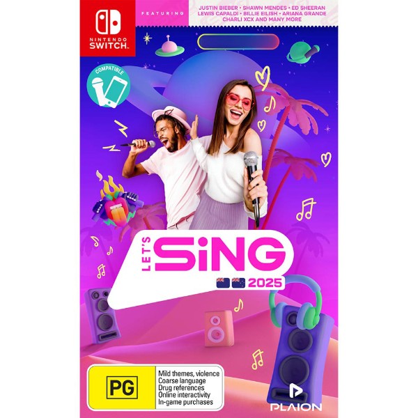 Let's Sing 2025 - Packshot 1
