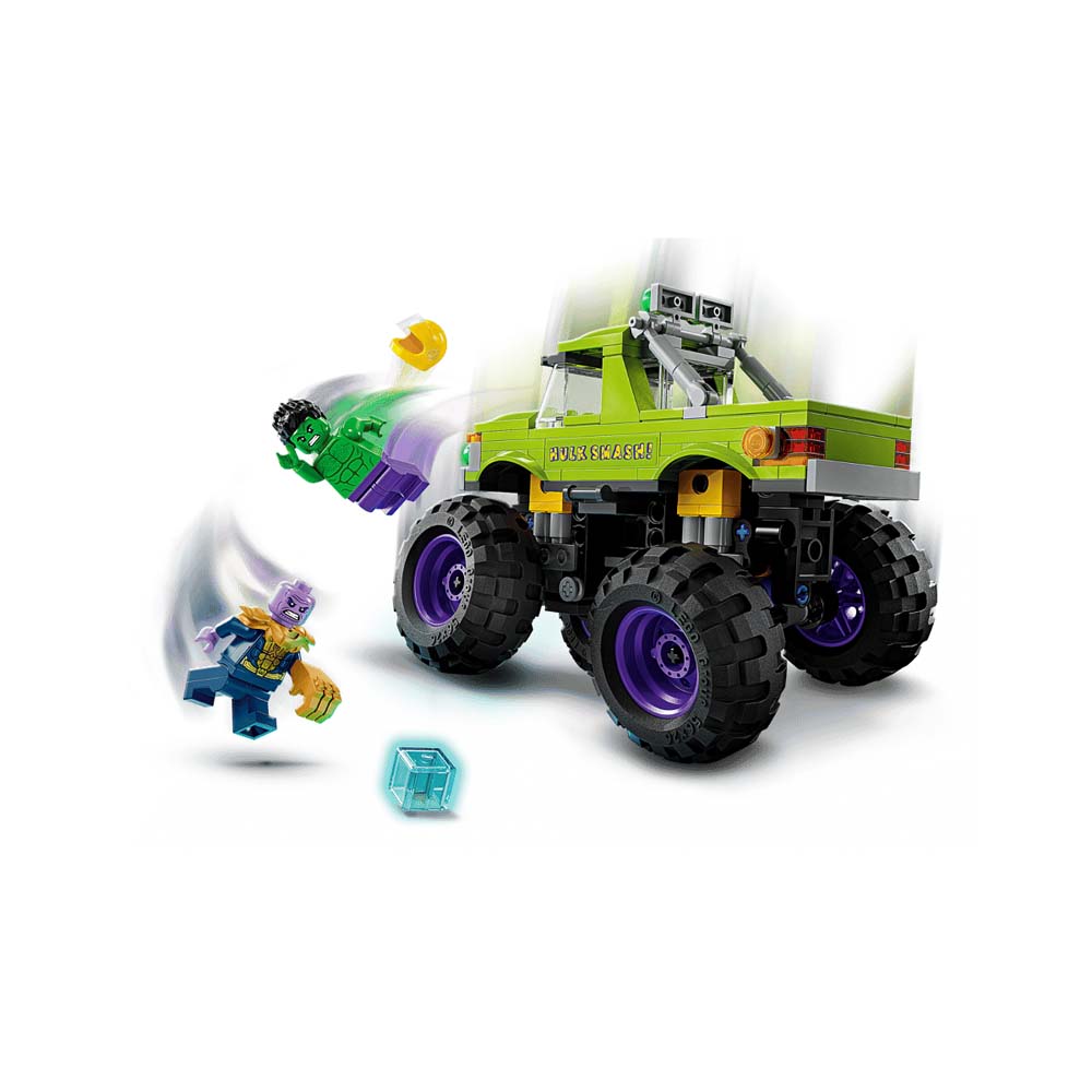 Marvel - The Hulk - LEGO The Hulk Truck vs. Thanos #76312 - Packshot 3