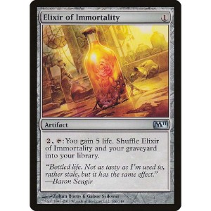 Magic: The Gathering - TCG - Magic 2011 (M11) - Elixir of Immortality 206 Foil