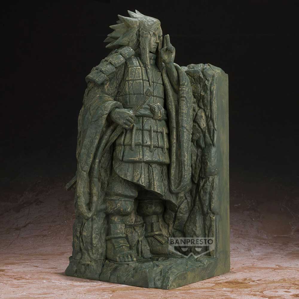 Naruto - Uchiha Madara Valley of The End Rock Wall Figure - Packshot 3