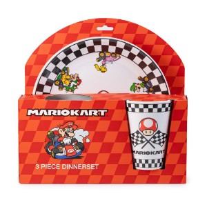 Mario - Mario Kart Racing 3-Piece Dinner Set