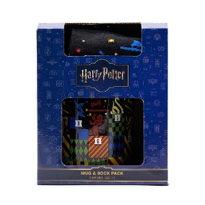 Harry Potter - Hogwarts Houses Mug & Socks Gift Pack
