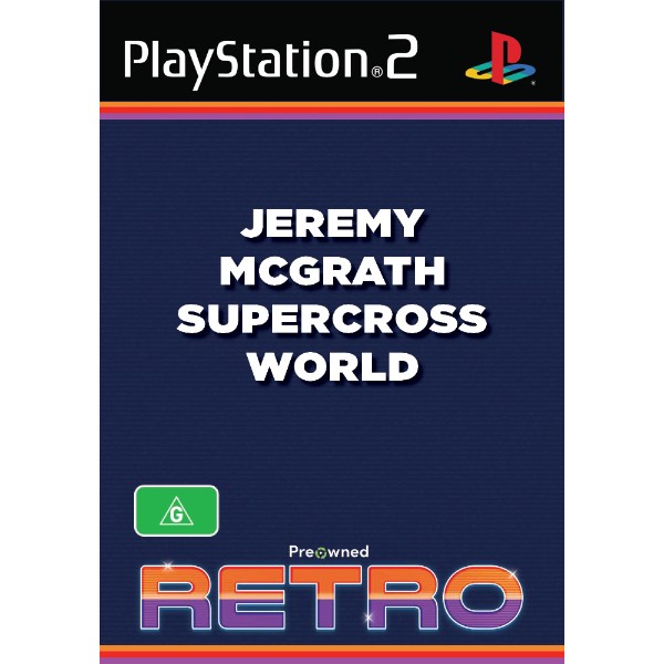 Jeremy McGrath Supercross World - Packshot 1