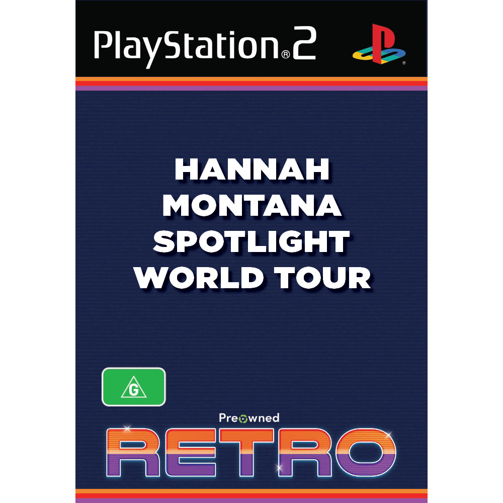 Hannah Montana Spotlight World Tour - Packshot 1