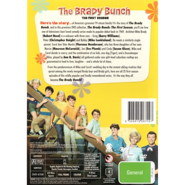 The Brady Bunch: Season 1 - Packshot 2